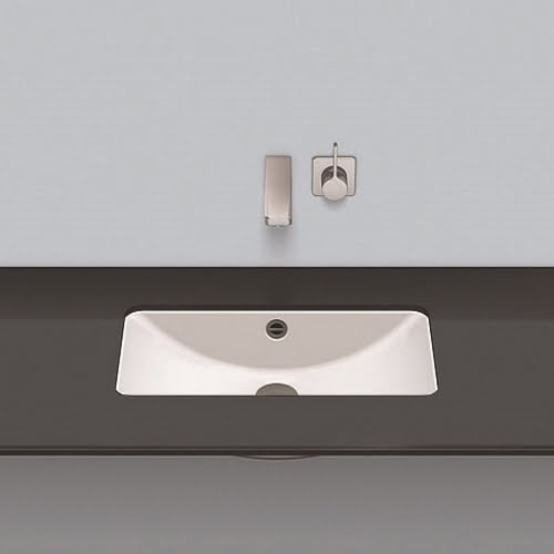 Stálhandlaug undirlímd UB.R585 - 52,6x29x14 cm